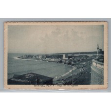 MAR DEL PLATA ANTIGUA TARJETA POSTAL PLAYA DE LOS INGLESES